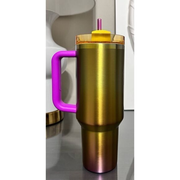 Stanley x Starbucks 2024 SUNSET GRADIENT 40oz Tumbler - Picture 2 of 4